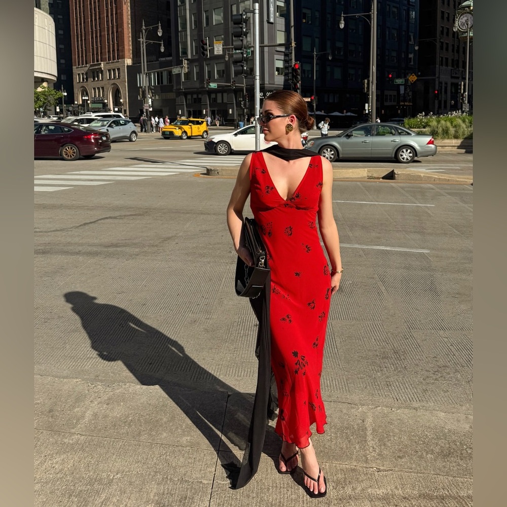 NWOT Realisation par the Eva Dress in Passion Size L